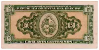 Uruguai - 50 Centesimos - Cédula Estrangeira - MBC/Sob - Foto 2