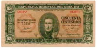 Uruguai - 50 Centesimos - Cédula Estrangeira - MBC/Sob