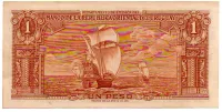 Uruguai - 1 Peso - Cédula Estrangeira - MBC/Sob - Foto 2