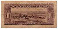Uruguai - 10 Pesos - Cédula Estrangeira - BC - Foto 2