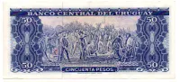 Uruguai - 50 Pesos - Cédula Estrangeira - MBC/Sob - Foto 2