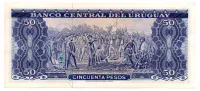 Uruguai - 50 Pesos - Cédula Estrangeira - Sob/Fe - Foto 2