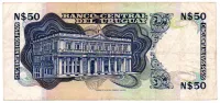 Uruguai - 50 Pesos - Cédula Estrangeira - MBC - Foto 2