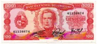 Uruguai - 100 Pesos - Cédula Estrangeira - Sob