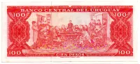 Uruguai - 100 Pesos - Cédula Estrangeira - Sob - Foto 2
