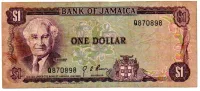Jamaica - 1 Dollar - Cédula Estrangeira - MBC