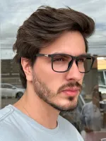 - Armação de Óculos de Grau Masculino Johanes - Foto 3