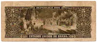 C065 - 5 Cruzeiros - 2° Estampa - Série 387 - Autografada / Assinada a Mão - Barão do Rio Branco - Data: 1950 - BC - Foto 2