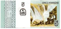 Angola - 5 Kwanzas - Cédula Estrangeira - Sob - Foto 2