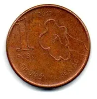 Argentina - 2017 - 1 Peso
