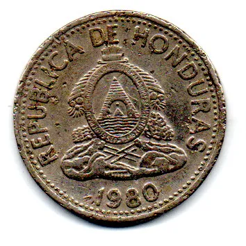 Honduras - 1980 - 10 Centavos - C/ Danos