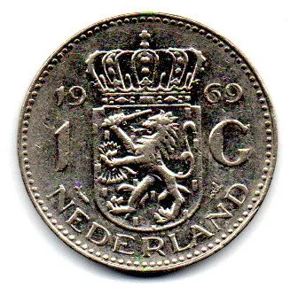 Holanda - 1969 - 1 Gulden