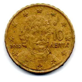 Grécia - 2002 - 10 Euro Cent