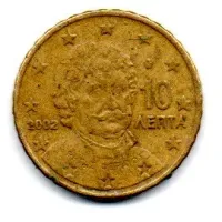 Grécia - 2002 - 10 Euro Cent