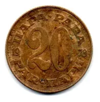 Iugoslávia - 1978 - 20 Para