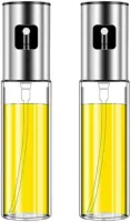 Borrifador Spray para Azeite, Óleo, Shoyo, Vinagre, etc - Vidro e Inox- 100ml 