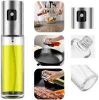 Spray Borrifador em  Vidro e Inox para Azeite, Óleo, Shoyo, Vinagre e Outros - 100ml  - Foto 5
