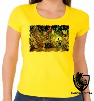 Baby look blusa feminina hanna barbera scoob jonny flintstones penelope - Foto 3