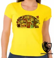 Baby look blusa feminina Hanna barbera personagens - Foto 2