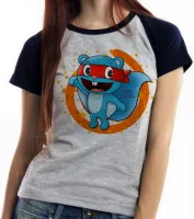 Baby look blusa feminina Happy Tree Friends Splendid - Foto 5