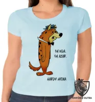 Baby look blusa feminina Hardy Hiena oh vida oh azar hanna barbera - Foto 2