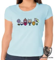 Baby look blusa feminina Hora da Aventura desenho cartoon - Foto 2