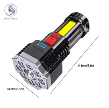 Lanterna super potente 9 led - Foto 2