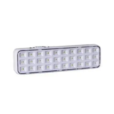 BLOCO AUTONOMO 30 Leds 2W BIVOLT luminaria emergencia Imagem