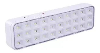 BLOCO AUTONOMO 30 Leds 2W BIVOLT luminaria emergencia - Foto 2