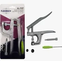 Alicate de Pressão Manual Para Botão de Plástico 