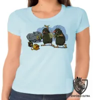 Baby look blusa feminina irmãos rocha corrida maluca hanna barbera - Foto 2