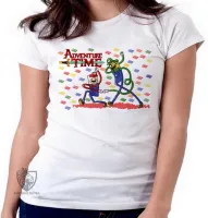 Baby look blusa feminina Jake Finn Mario Luigi - Foto 5
