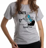 Baby look blusa feminina Jetson Can mine be Rosie robo - Foto 4