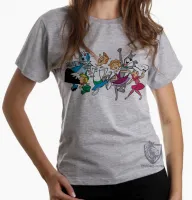 Baby look blusa feminina jetsons desenho antigo hanna barbera retro - Foto 6