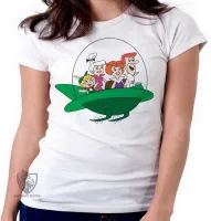 Baby look blusa feminina Jetsons nave desenho antigo hanna barbera - Foto 5