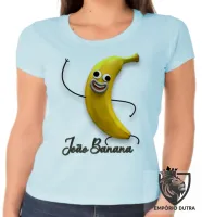 Baby look blusa feminina João Banana desenho fruta - Foto 2