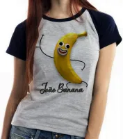 Baby look blusa feminina João Banana desenho fruta - Foto 3