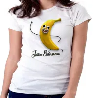 Baby look blusa feminina João Banana desenho fruta - Foto 4