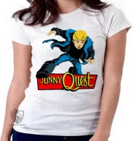 Baby look blusa feminina jonny quest desenho antigo - Foto 5