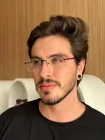 Armação de Óculos de Grau Masculino Presário Preto - Foto 2