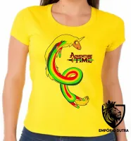 Baby look blusa feminina Lady Iris hora aventura adventure time - Foto 5