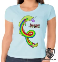 Baby look blusa feminina Lady Iris hora aventura adventure time - Foto 6