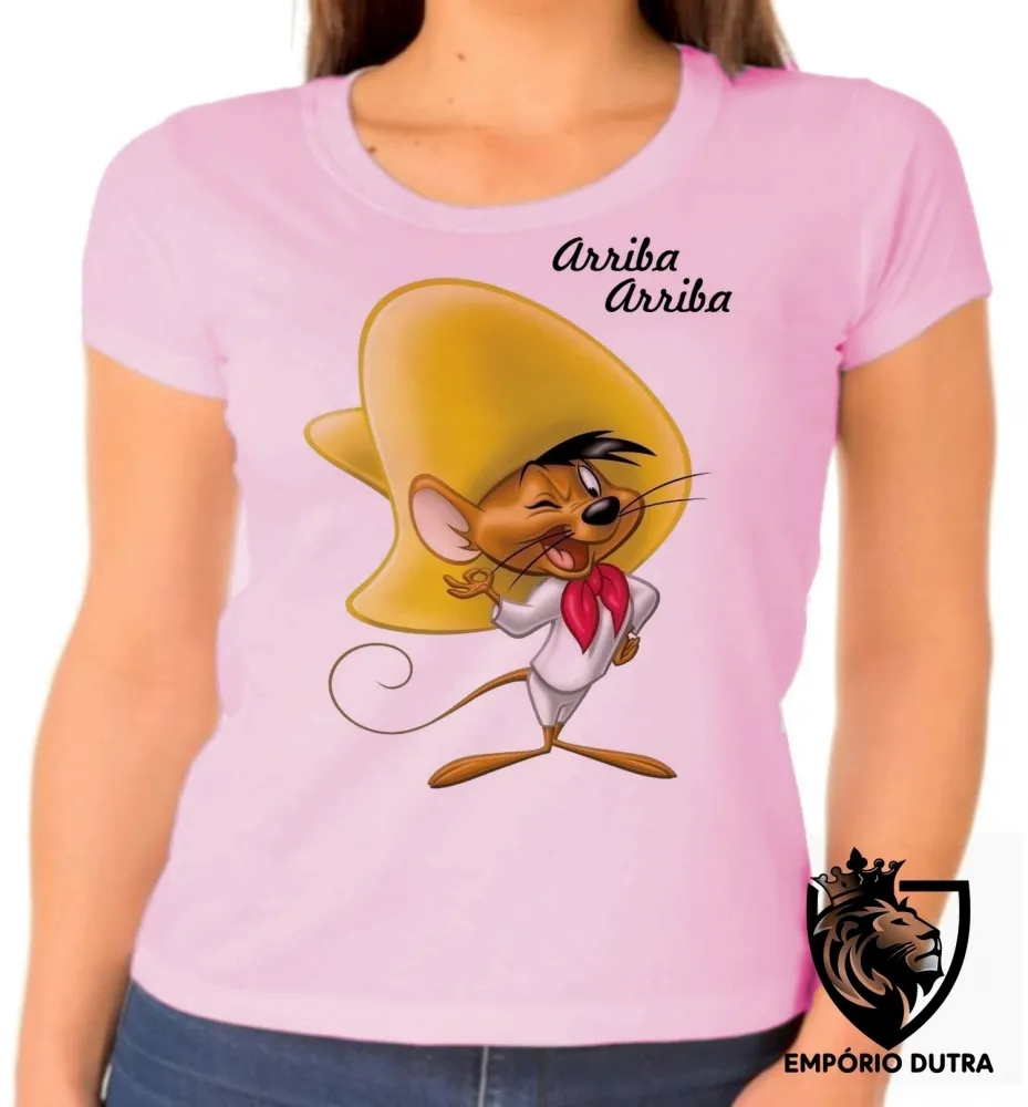 Baby look blusa feminina Ligeirinho arriba