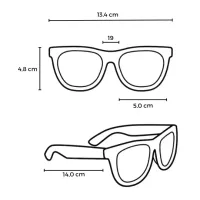 Armação de Óculos de Grau Feminino Ananda Parafusado - Foto 3