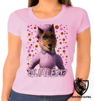 Baby look blusa feminina lobo mau Shrek qualé