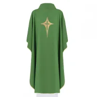 Casula Bordado Cruz 32 em Cores Litúrgicas - Foto 2