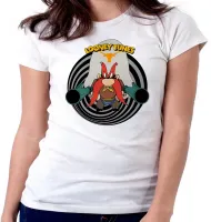 Baby look blusa feminina Looney Tunes Eufrazino arma - Foto 5