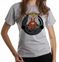 Baby look blusa feminina Looney Tunes Eufrazino arma - Foto 6