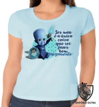 Baby look blusa feminina Megamente ser mau bebe heroi - Foto 2