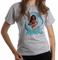 Baby look blusa feminina Moana princesa disney mar aventuras - Foto 6